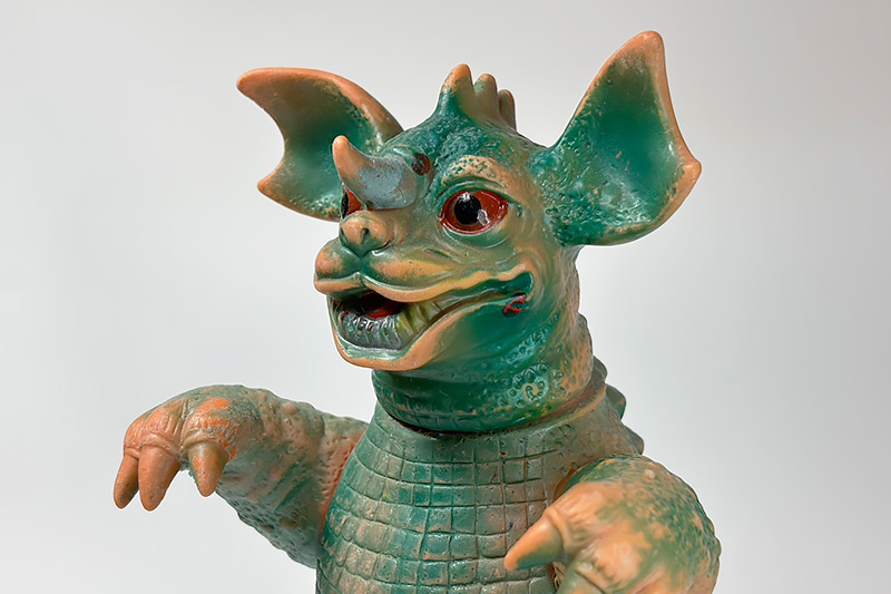 【マルサン】地底怪獣バラゴン 東宝1966 JAPAN 当時物ソフビ